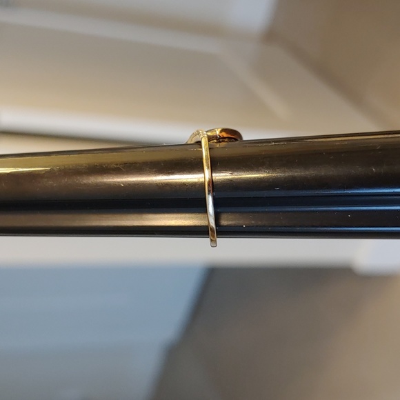 14k diamond white gold ring size 6 - Picture 3 of 7